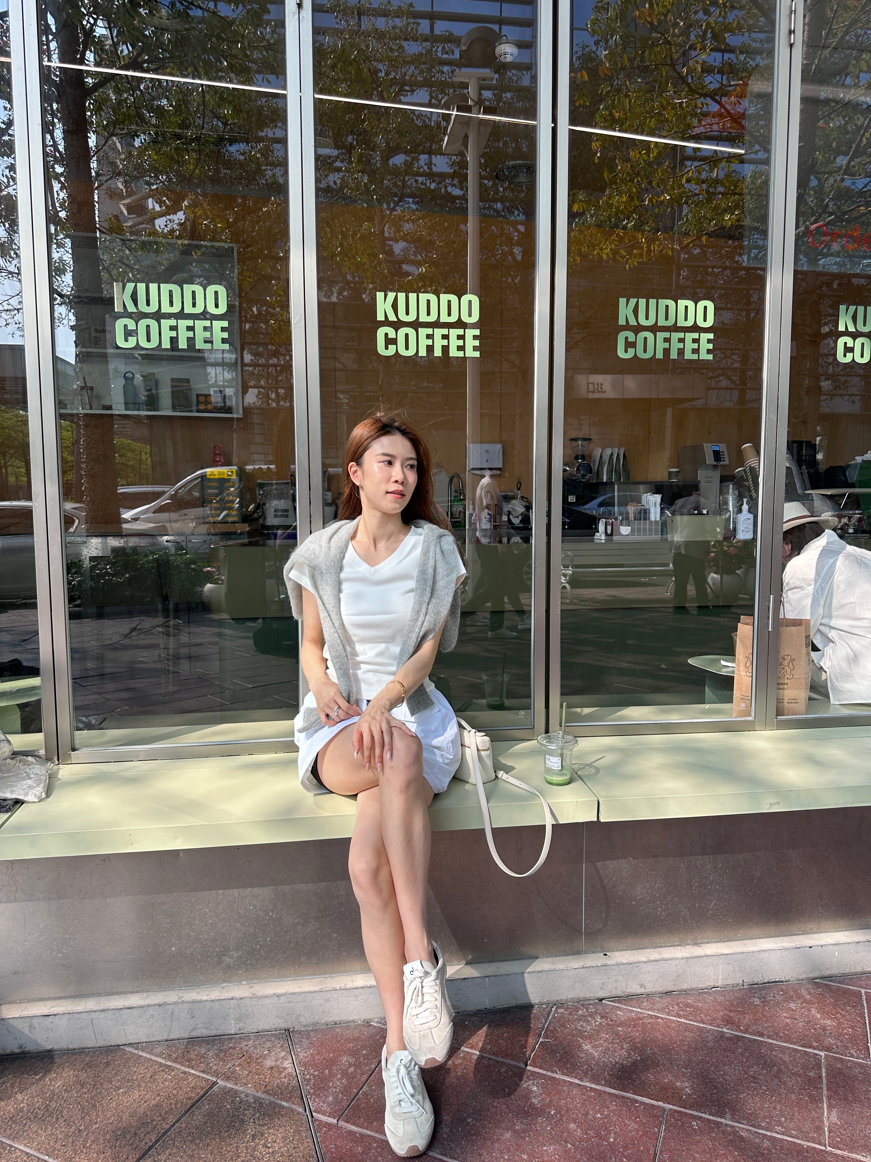 Cotton V Neck T Shirt