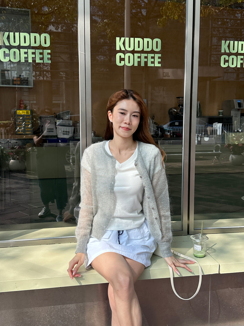 Cotton V Neck T Shirt