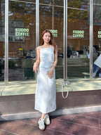 Chiffon Swift Slit Maxi Skirt