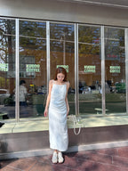 Chiffon Swift Slit Maxi Skirt