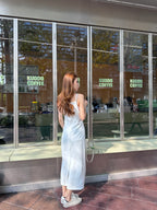 Chiffon Swift Slit Maxi Skirt