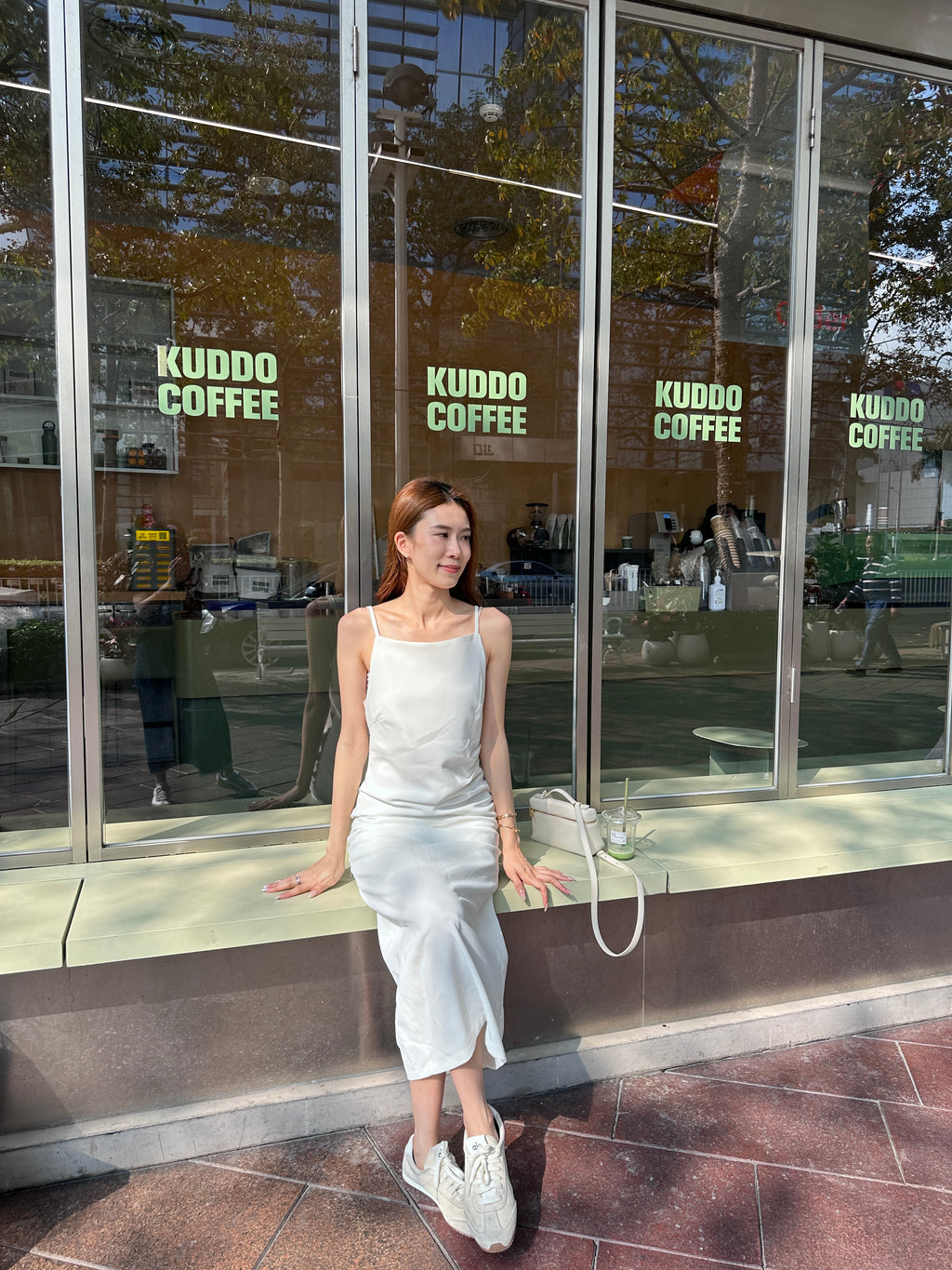 Chiffon Swift Slit Maxi Skirt