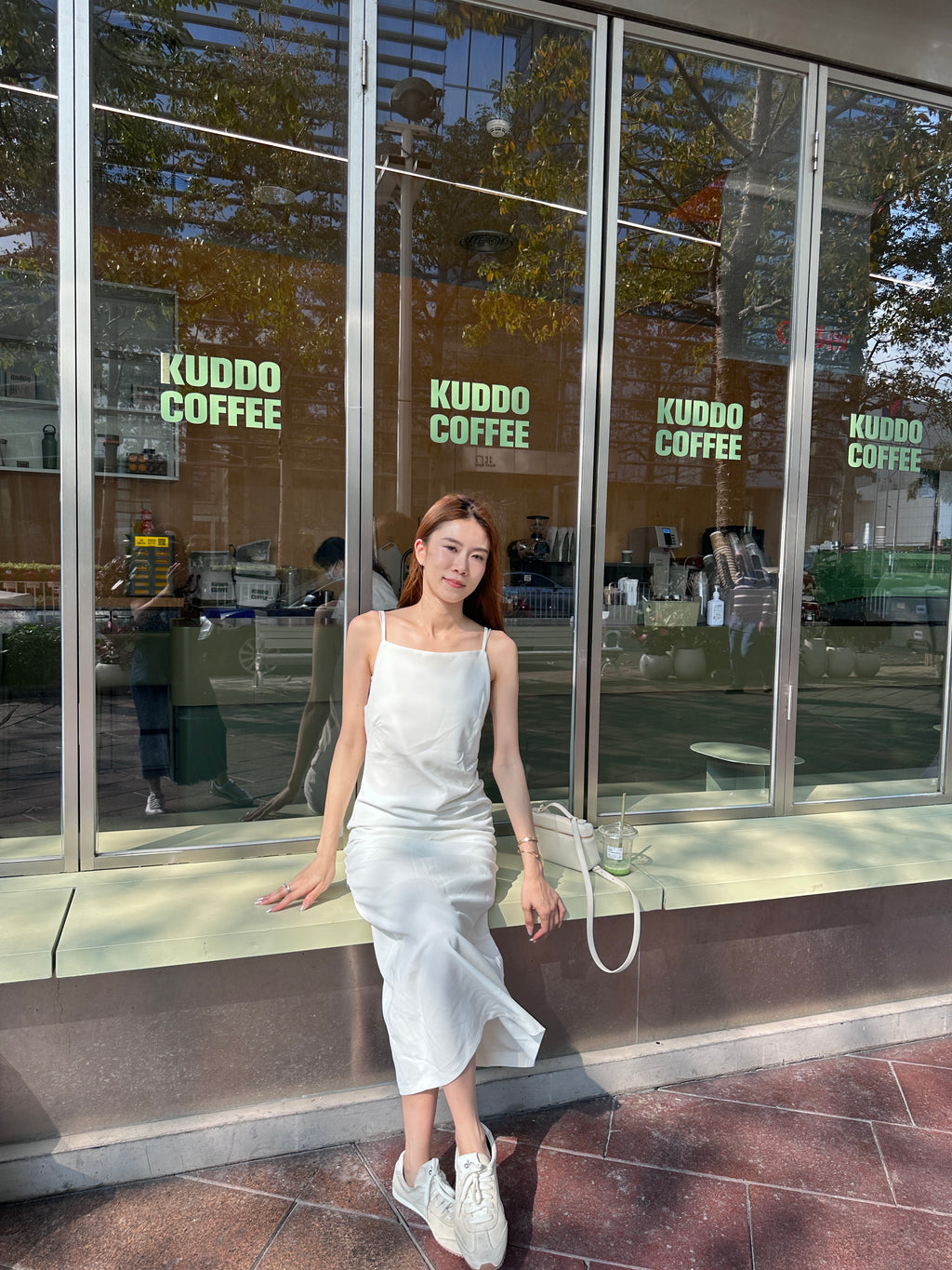 Chiffon Swift Slit Maxi Skirt