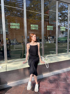 Chiffon Swift Slit Maxi Skirt