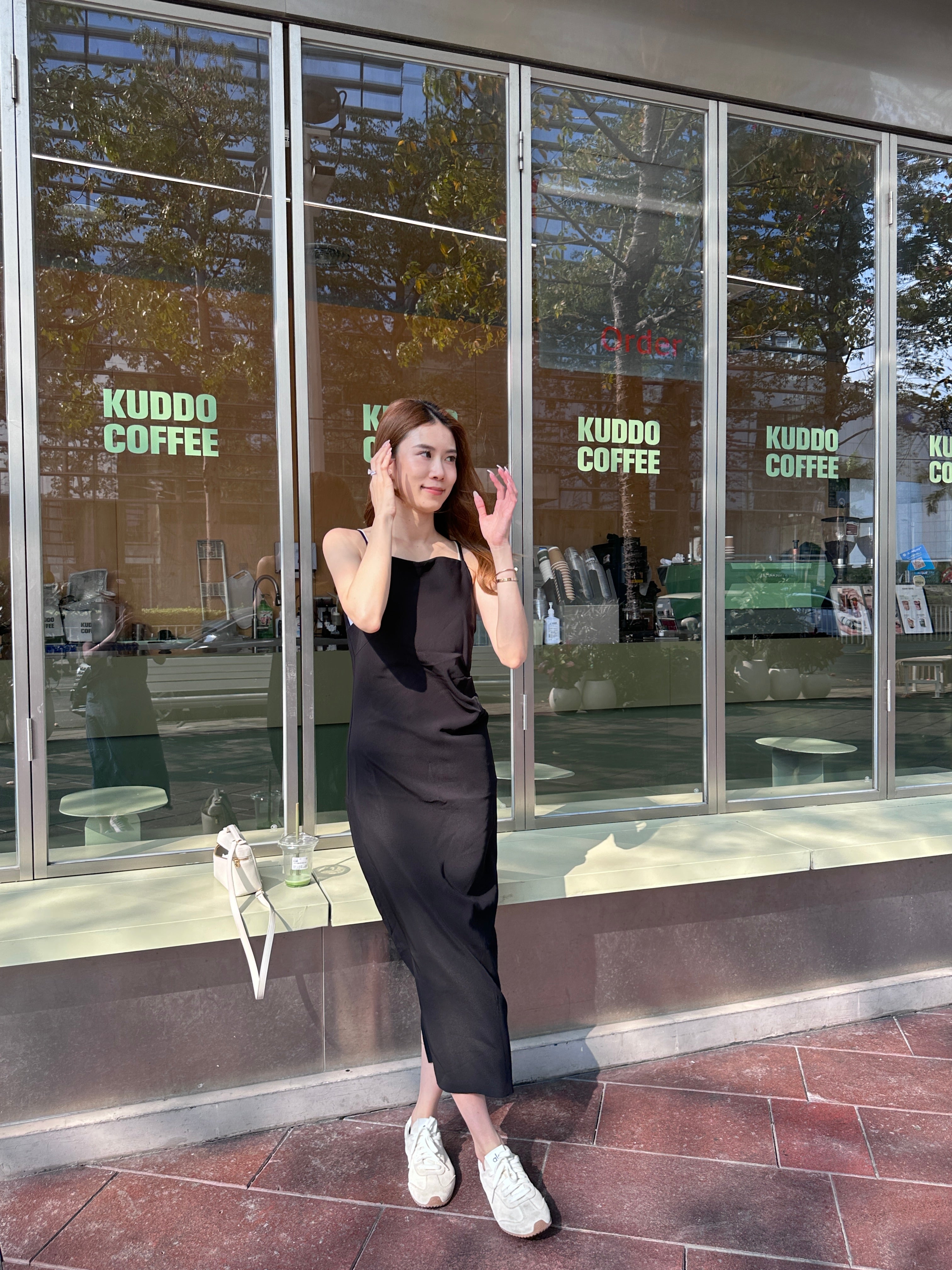 Chiffon Swift Slit Maxi Skirt