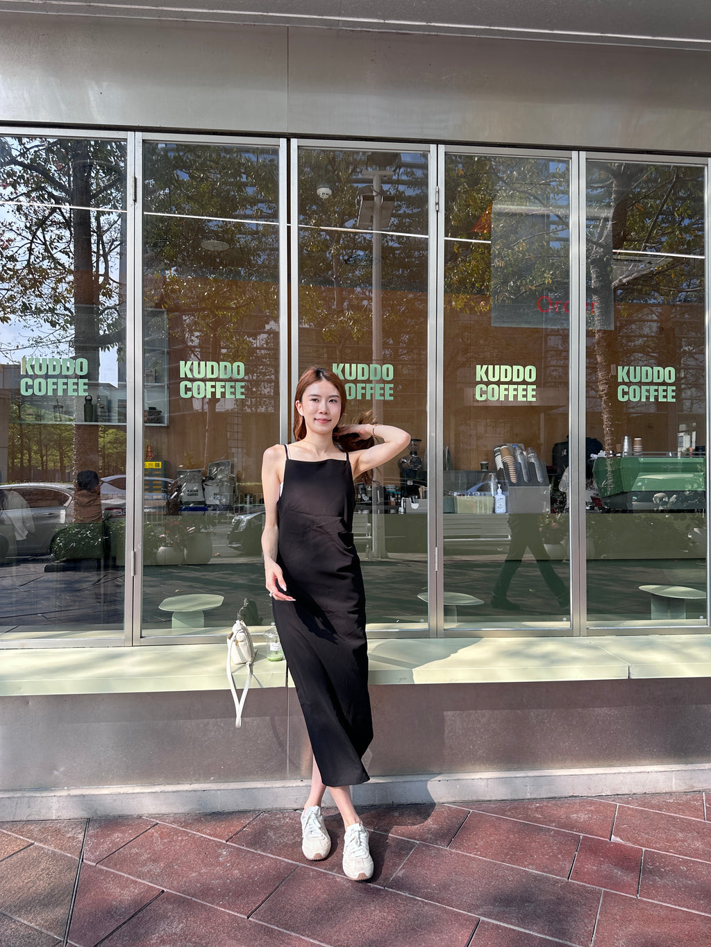 Chiffon Swift Slit Maxi Skirt
