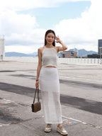 Beach Like Top & Skirt Set