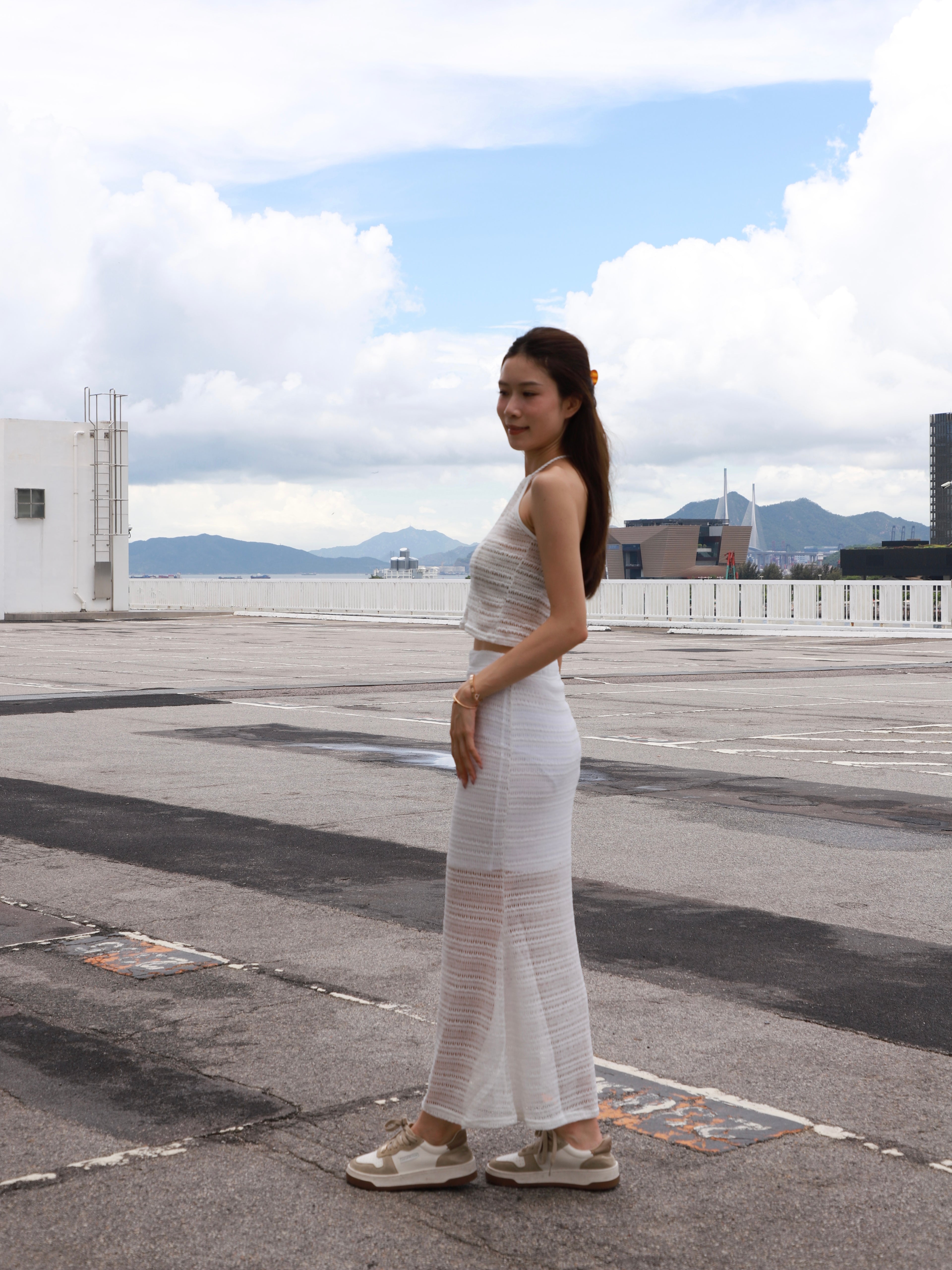 Beach Like Top & Skirt Set