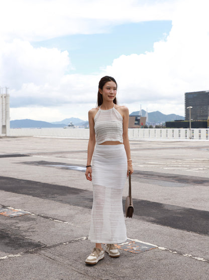 Beach Like Top & Skirt Set