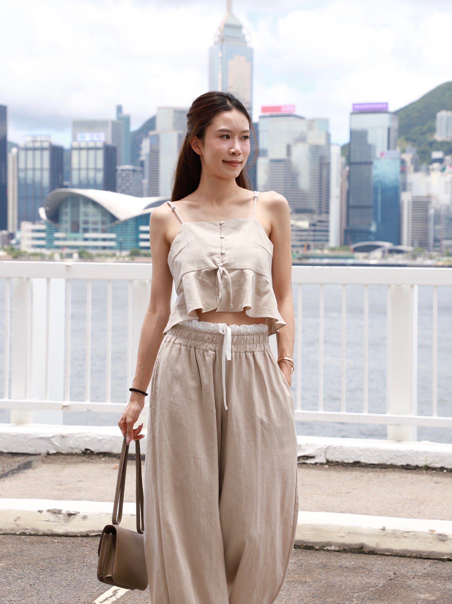 Linen Tank & Pants Set