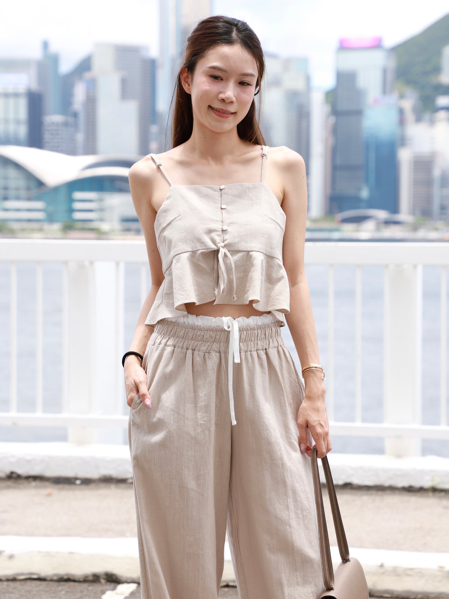 Linen Tank & Pants Set