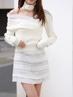 Ruffles Lace Skirt