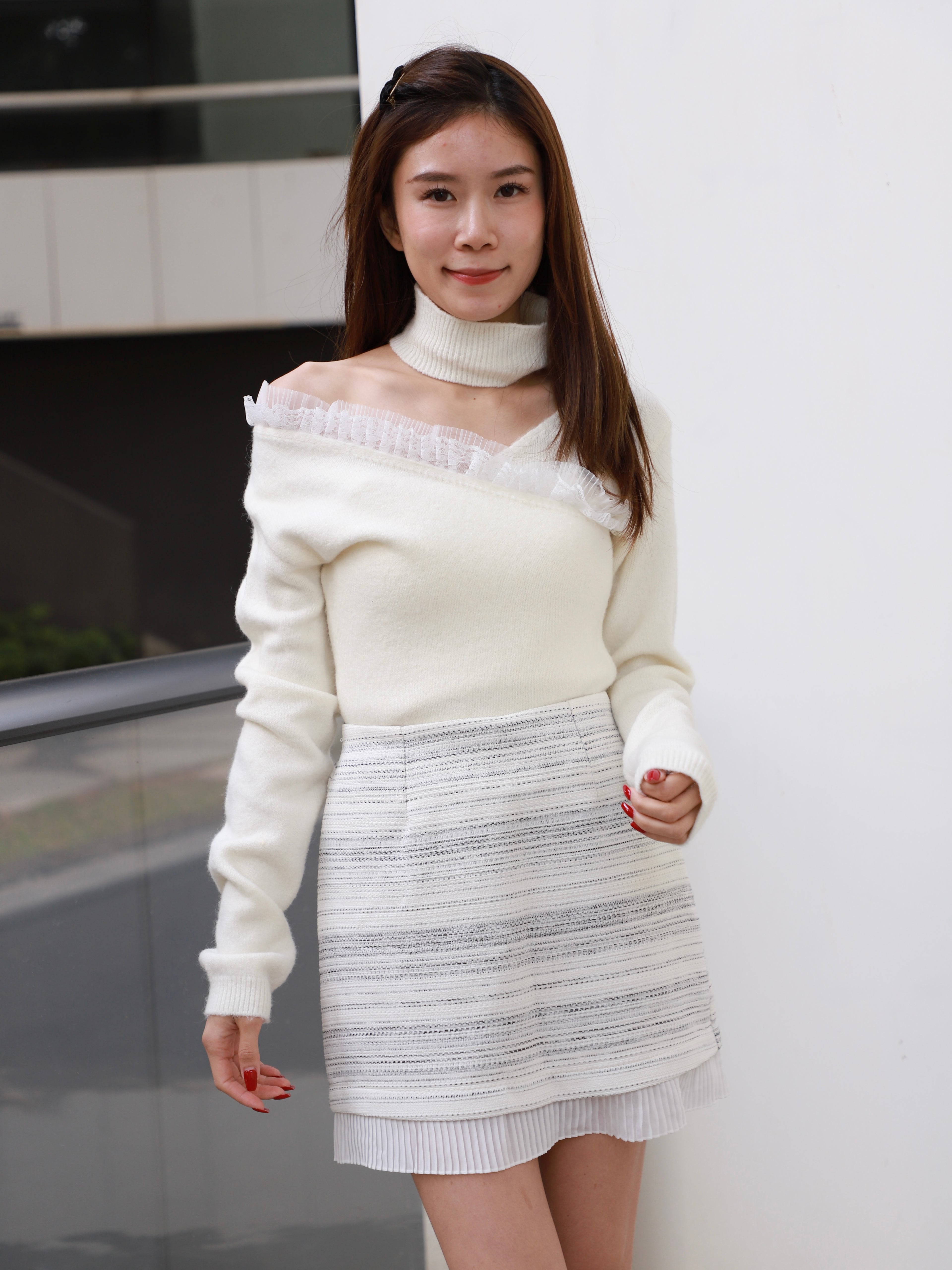 Ruffles Lace Skirt