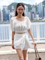 Flowery Top & Pants Set