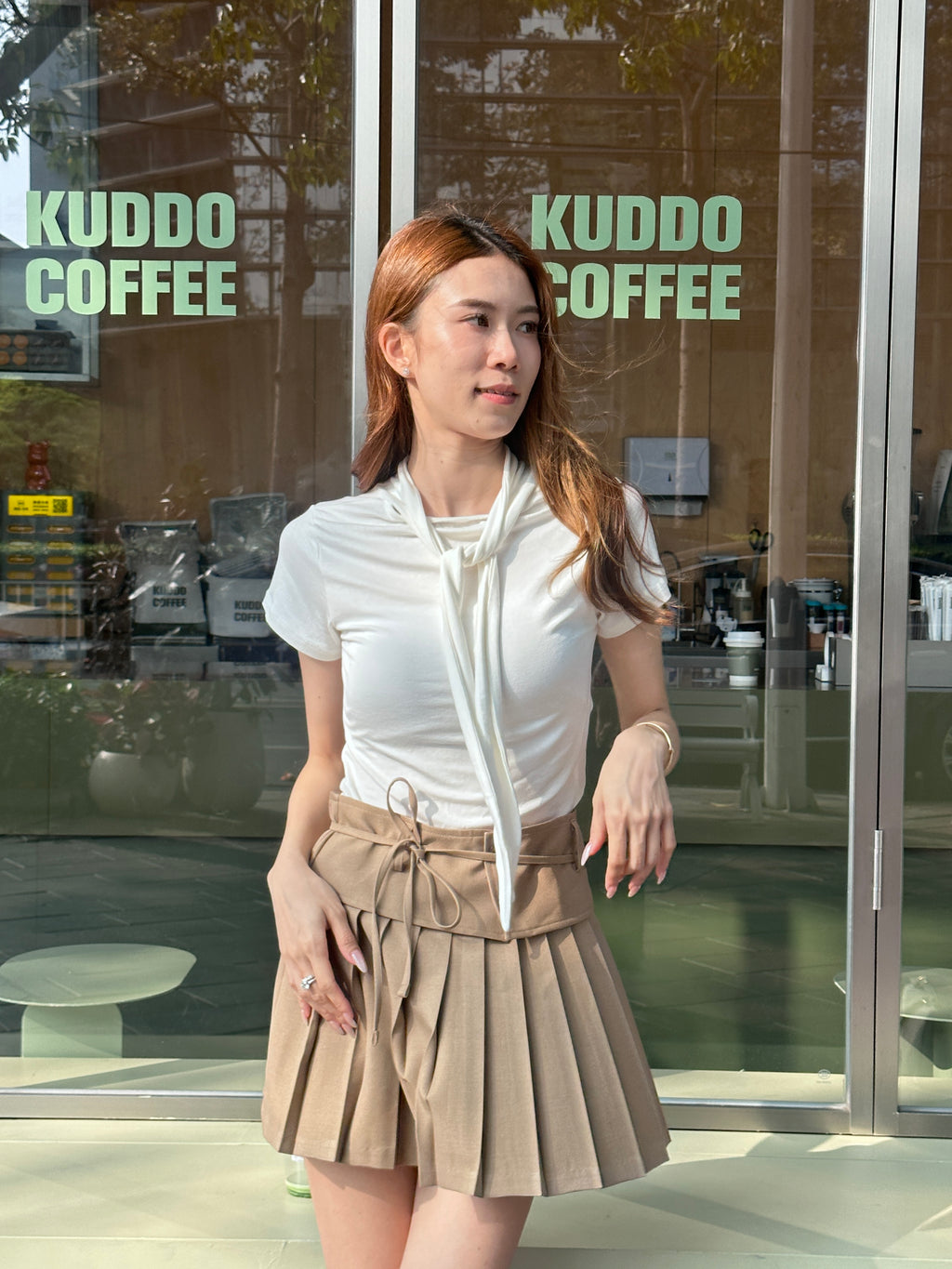 Twisted Cotton T Shirt