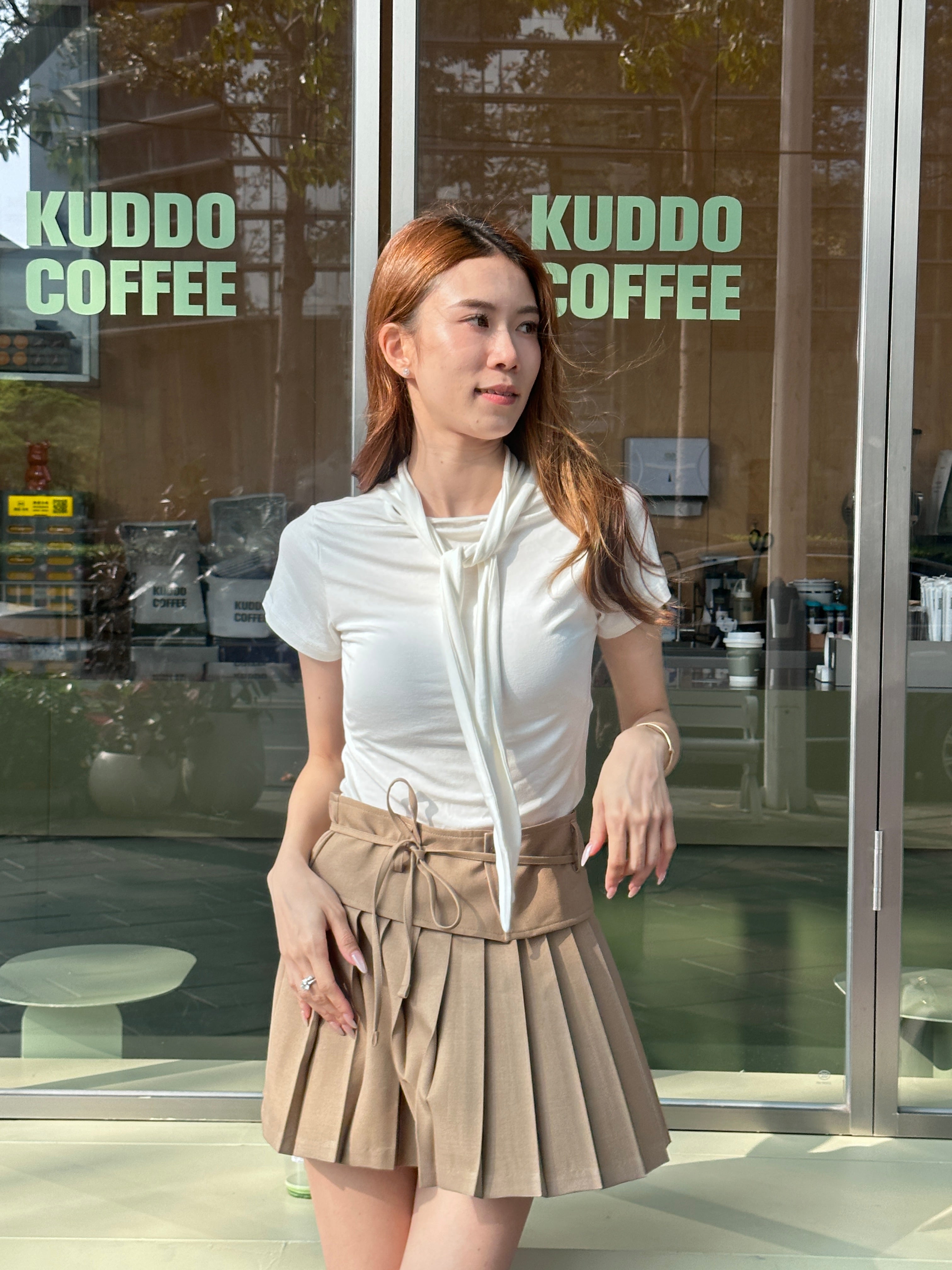 Twisted Cotton T Shirt