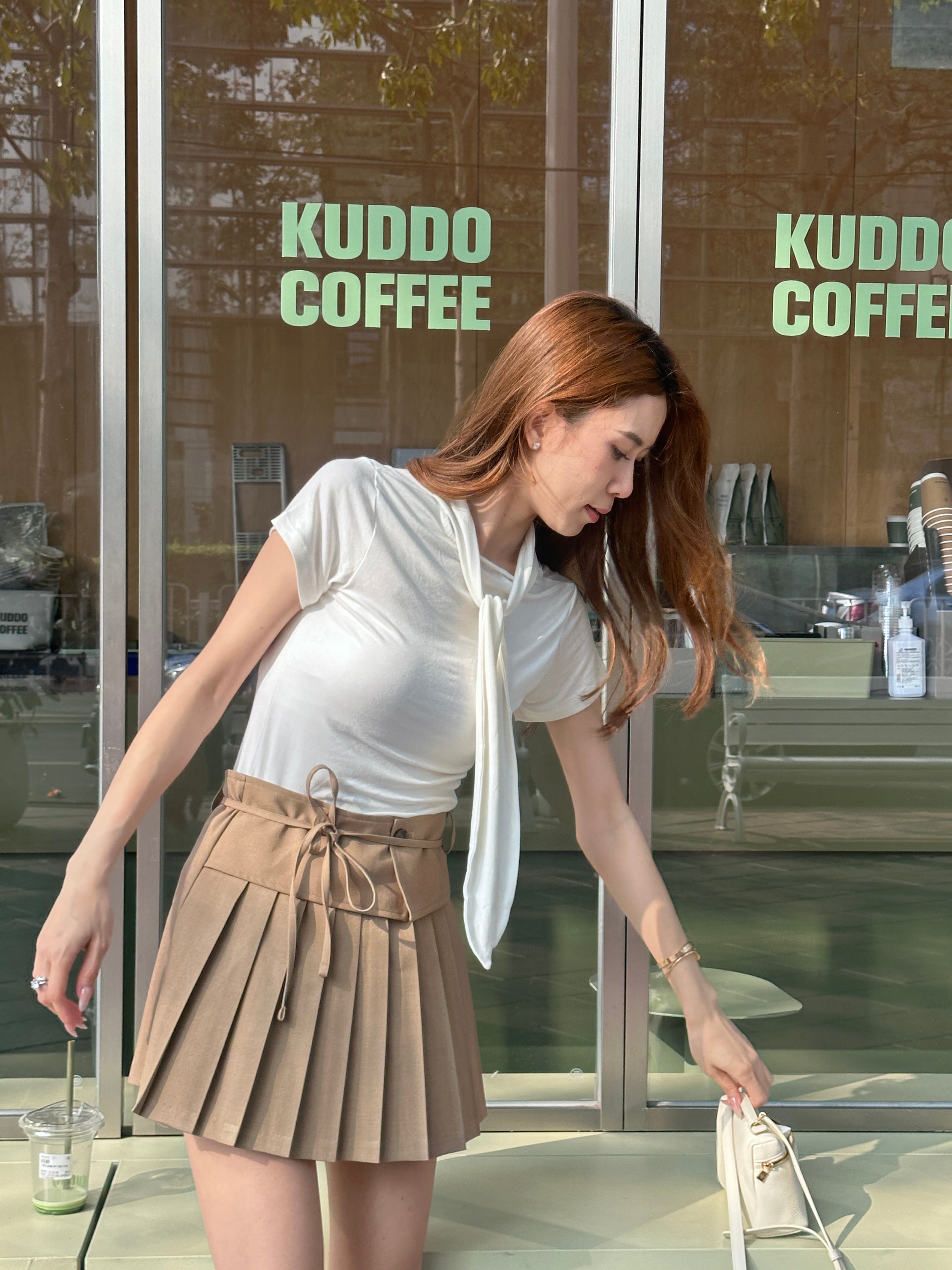 Twisted Cotton T Shirt