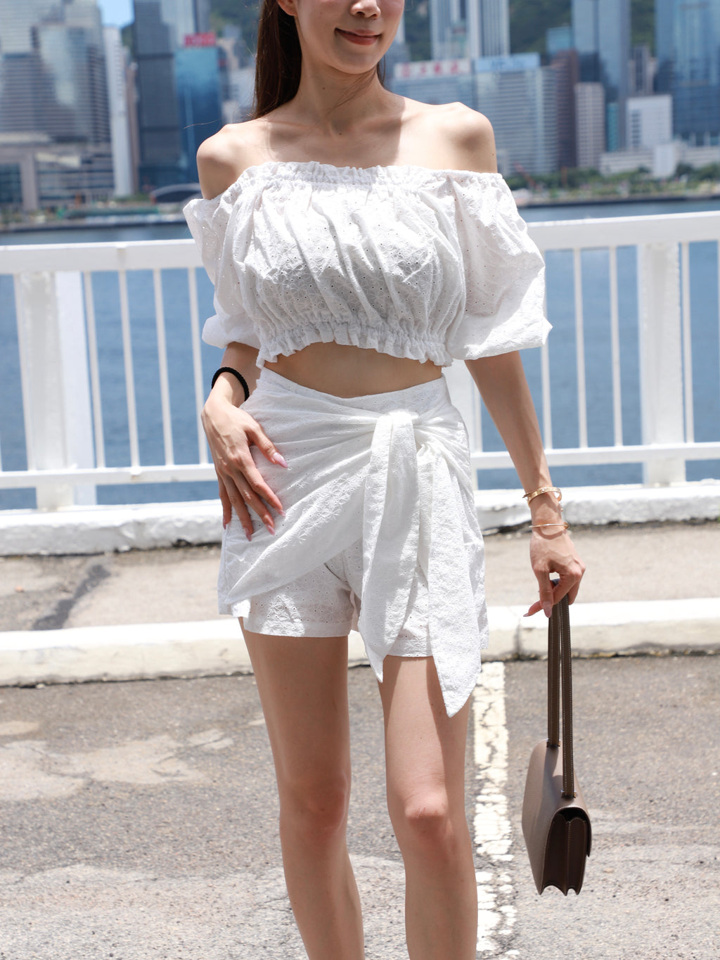 Flowery Top & Pants Set