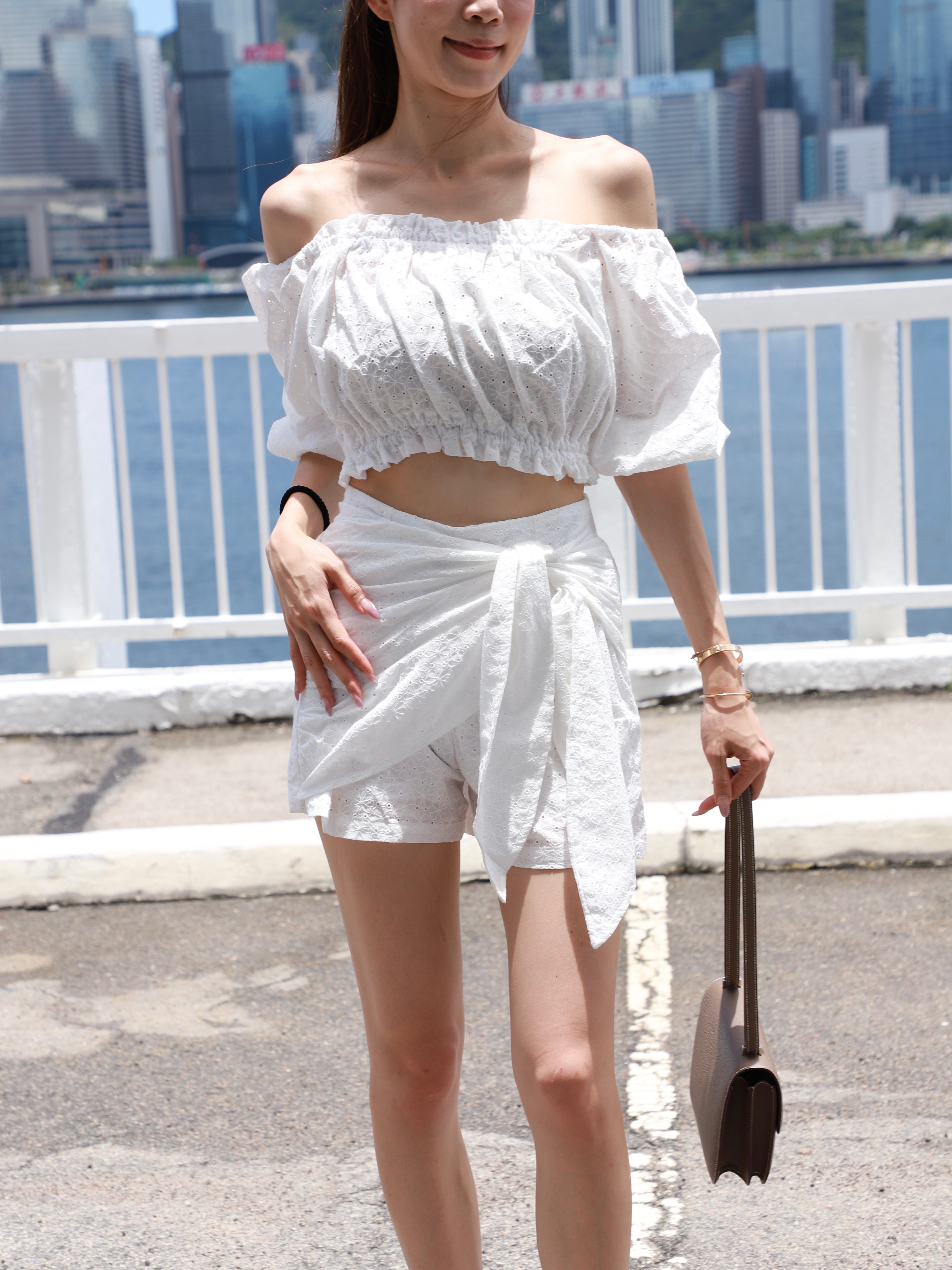Flowery Top & Pants Set