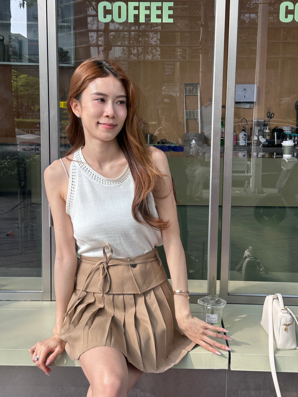 Knitted Office Tank Top
