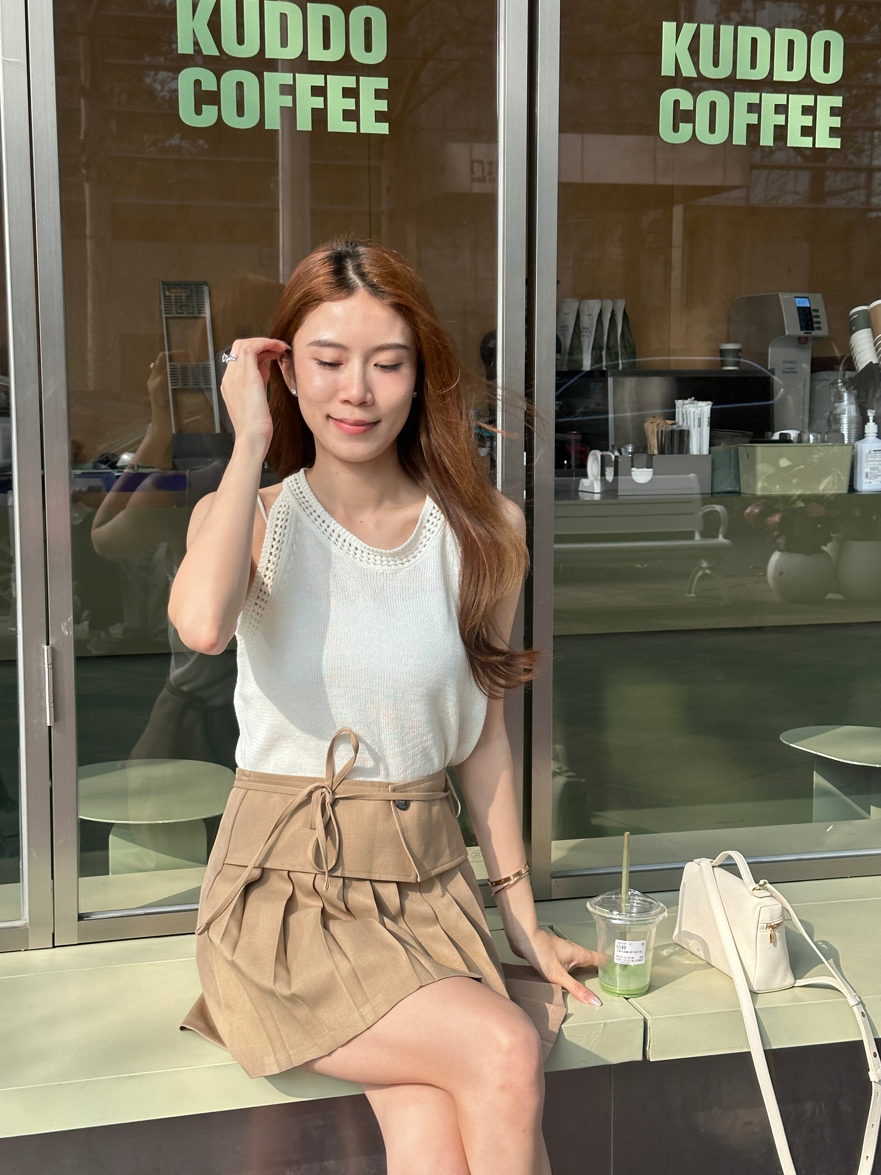 Knitted Office Tank Top