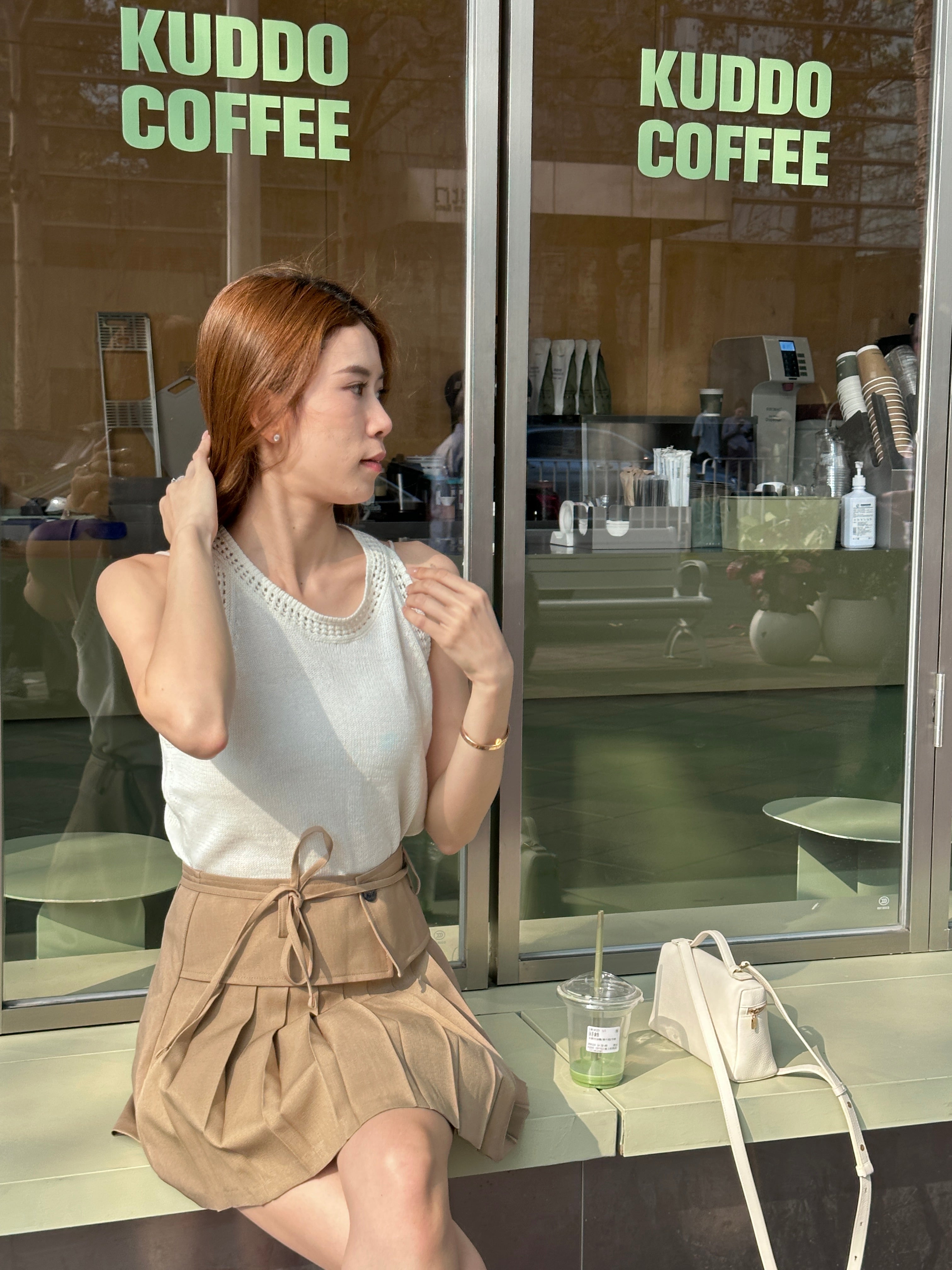 Knitted Office Tank Top