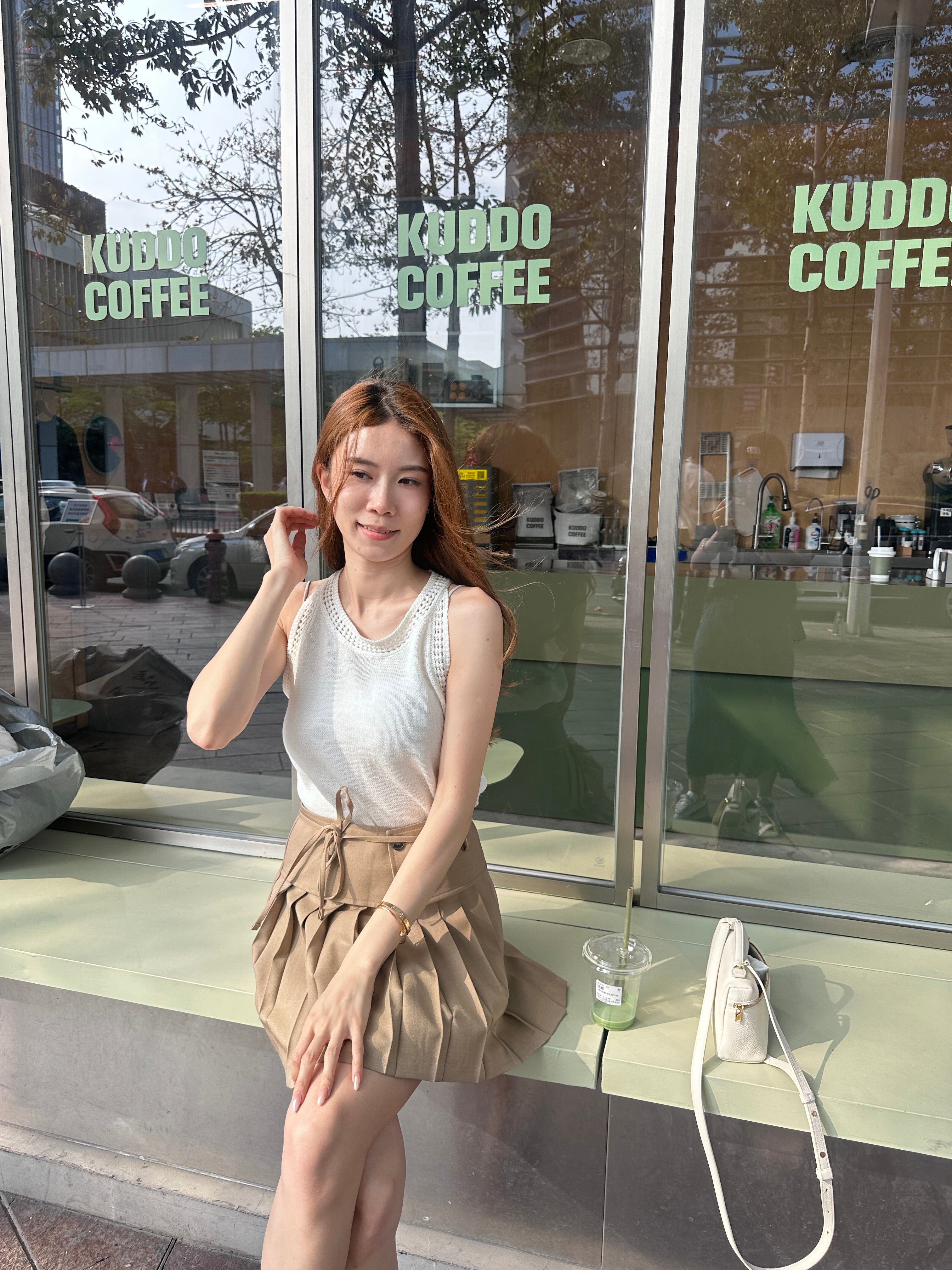 Knitted Office Tank Top