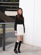 Ruffles Lace Skirt