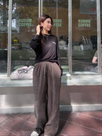 Leopard Print Causal Pants