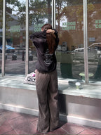 Leopard Print Causal Pants