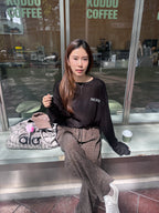 Leopard Print Causal Pants