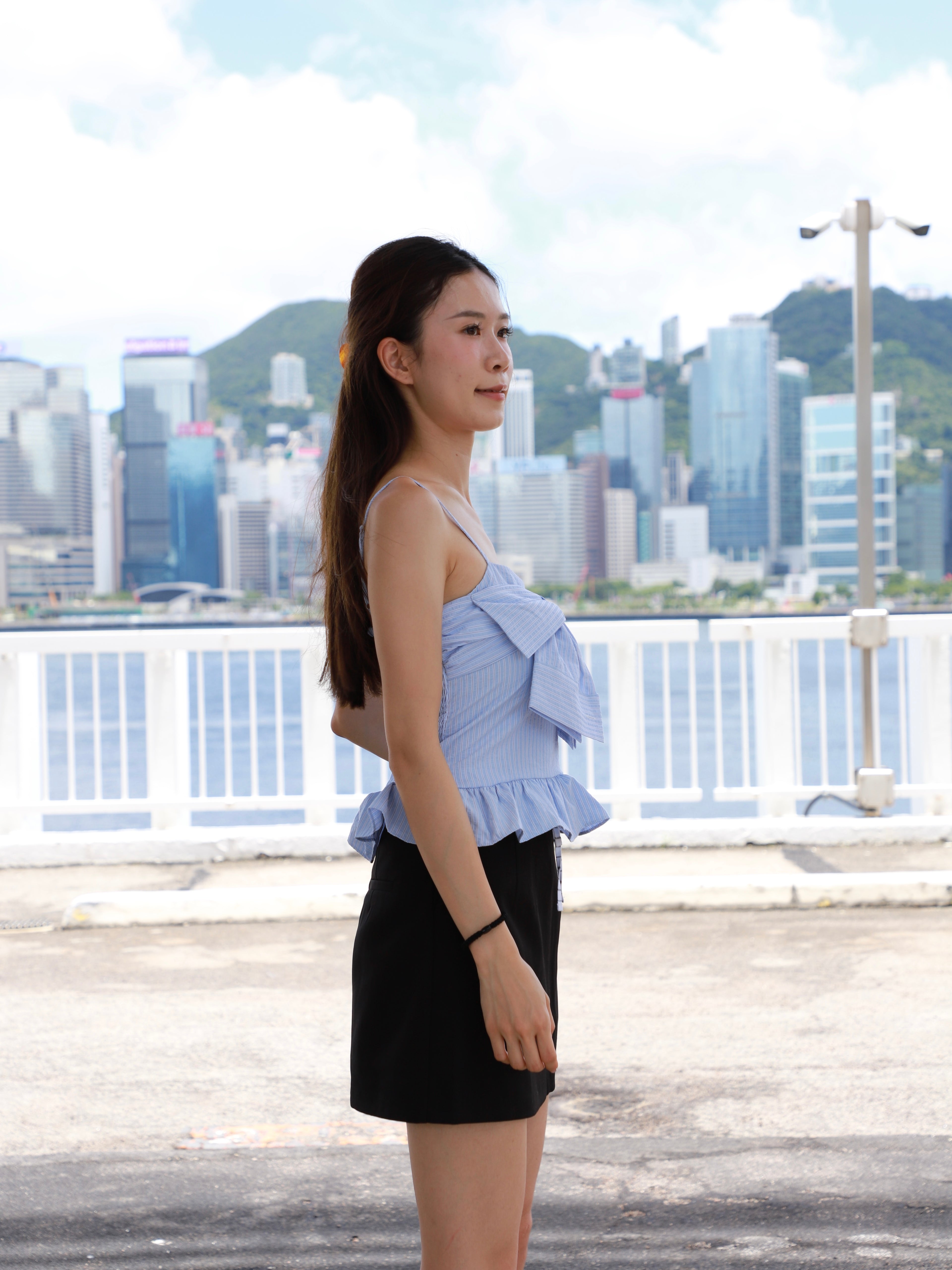 Ribbon Stitched Tank Top