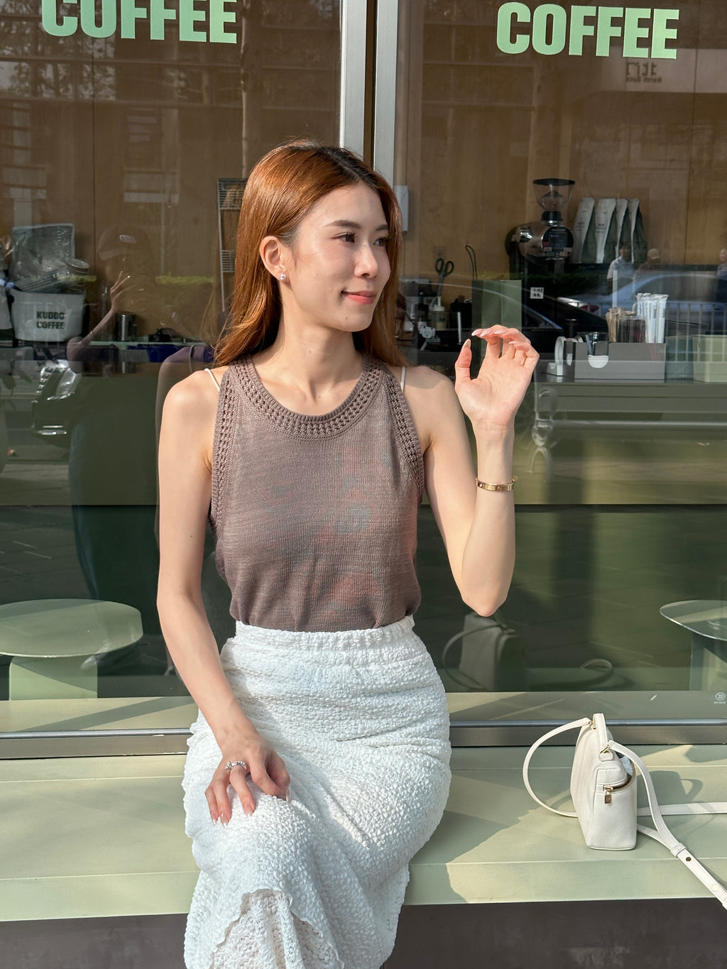 Knitted Office Tank Top