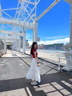 Frenchy Half Maxi Skirt