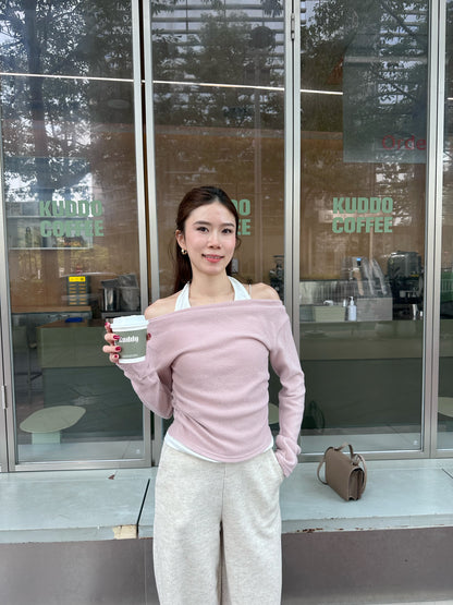 Knitted Wide Leg Pants