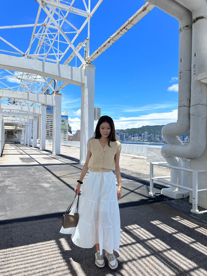 Frenchy Half Maxi Skirt