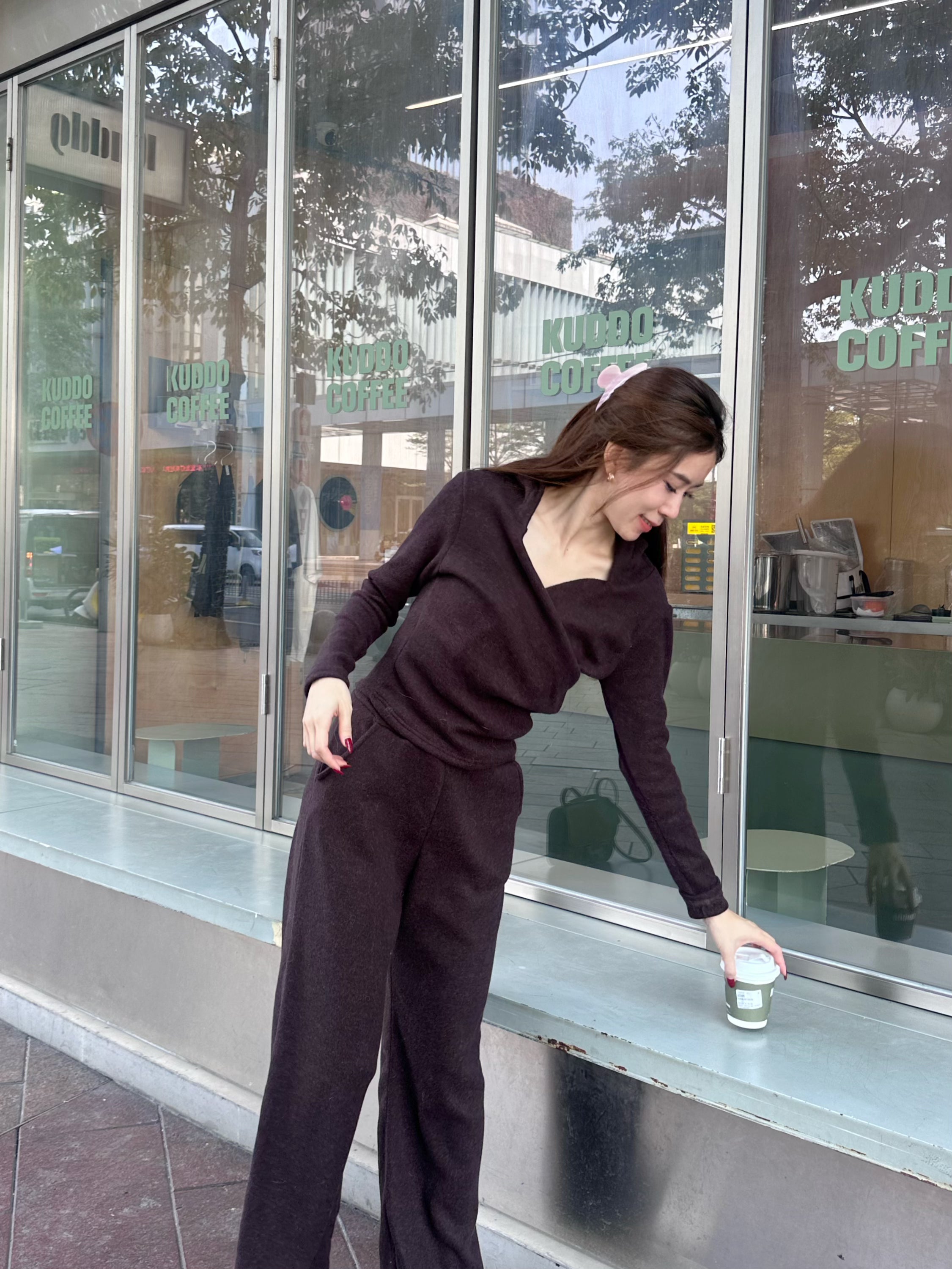 Causal Cotton Hooded Set