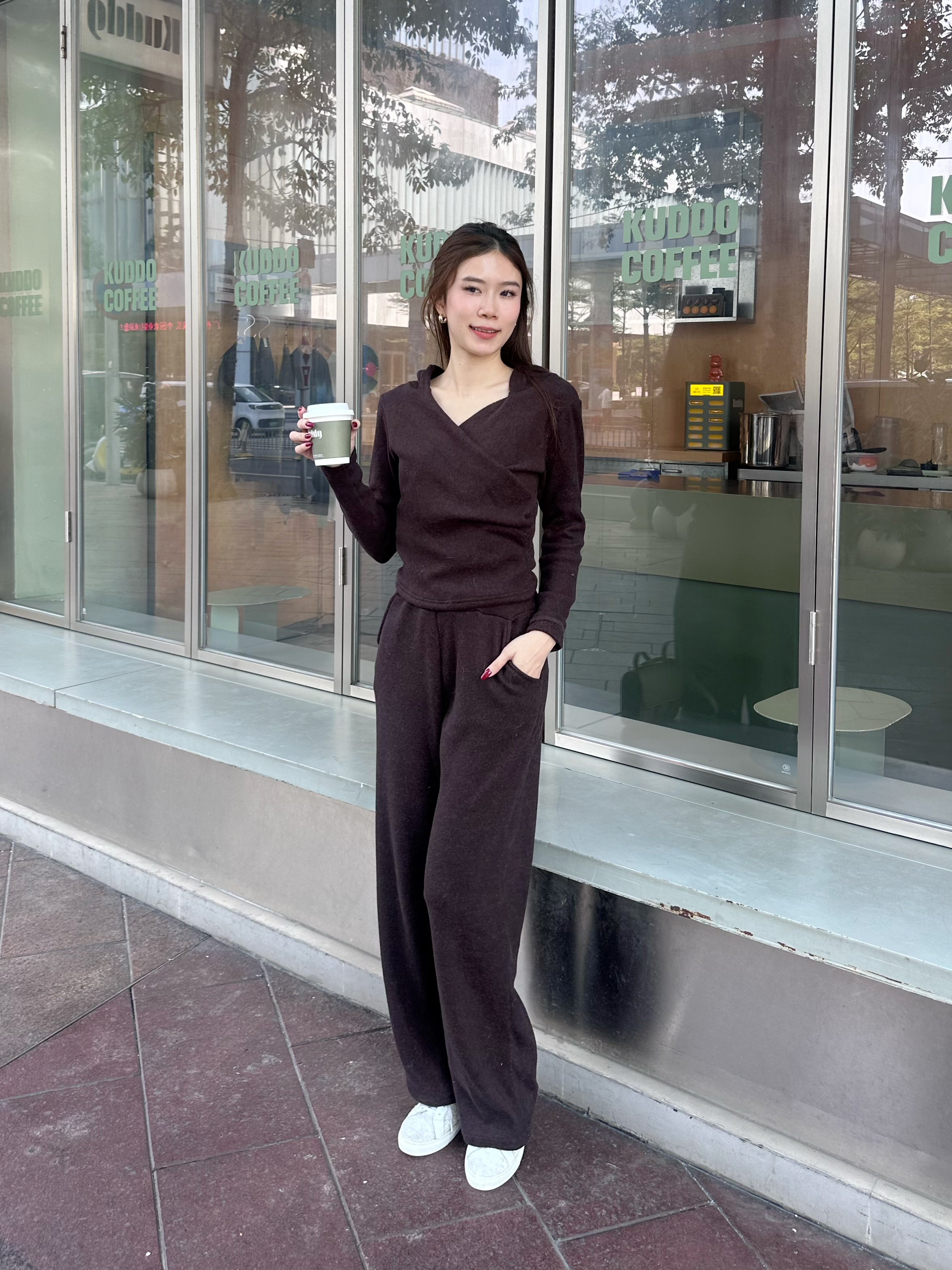 Causal Cotton Hooded Set