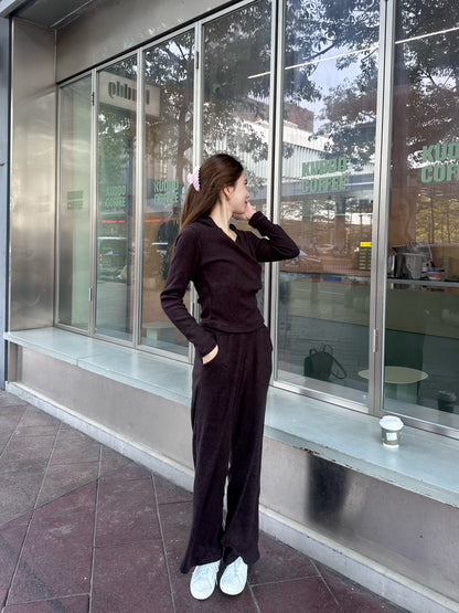 Causal Cotton Hooded Set