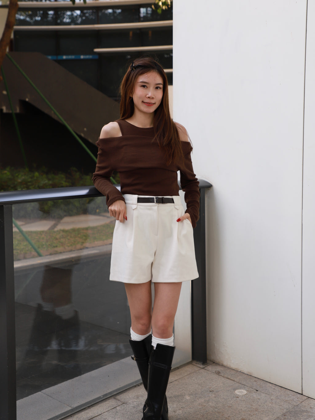 Button Attach Shorts