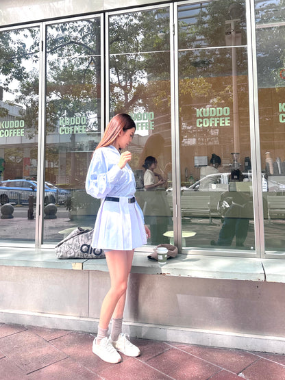 Oversized Big Pockets Shirt Top