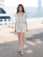 Silk Wrap T Top