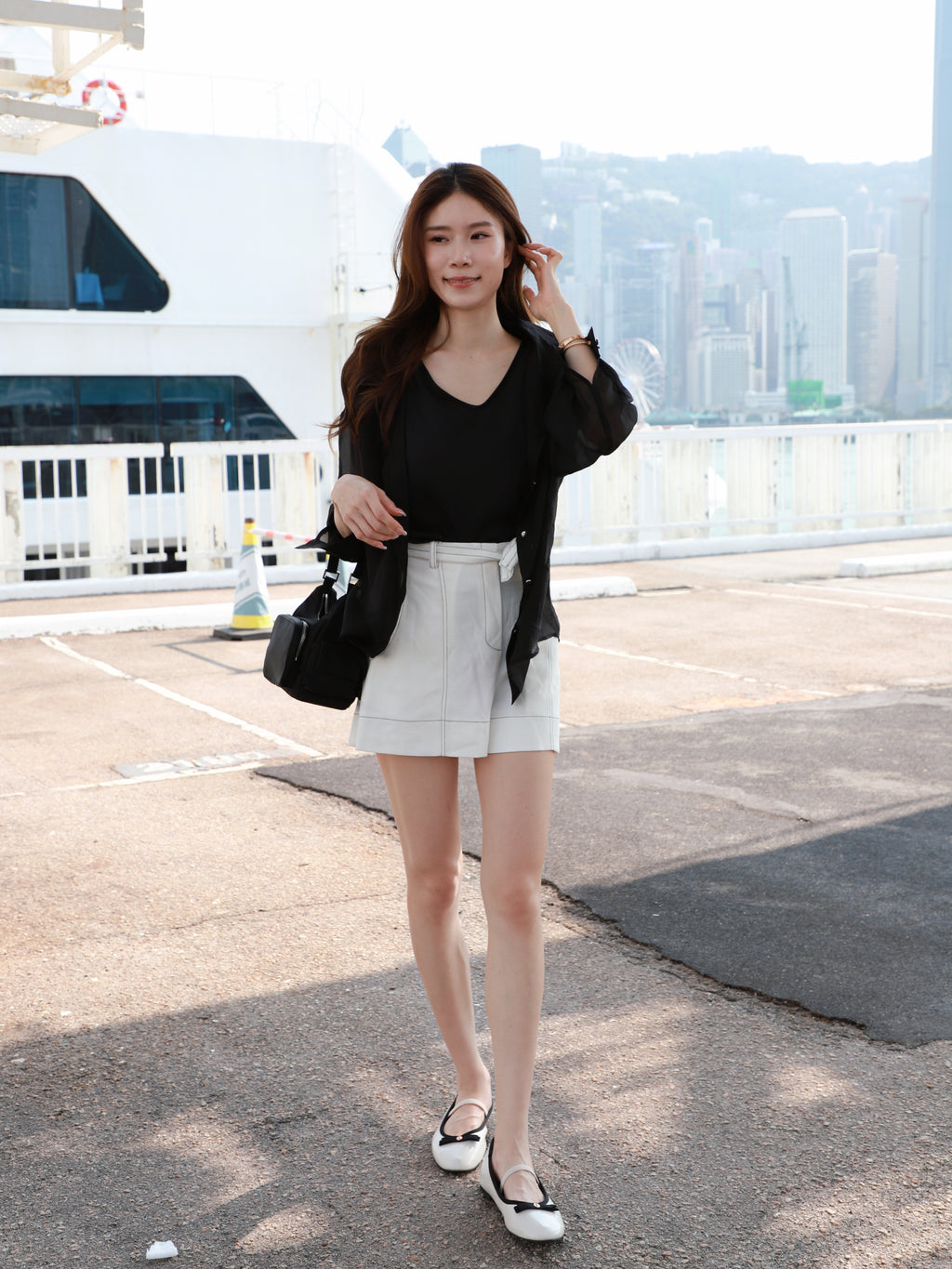 Ribbon Ballet Flat