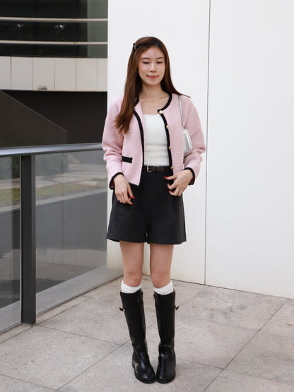 Pinky Outline Cardigan