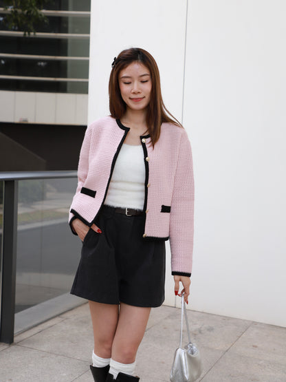 Pinky Outline Cardigan