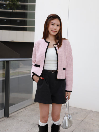 Pinky Outline Cardigan