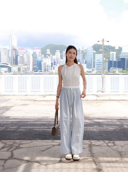 Big Back Linen Tank Top