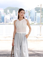 Linen Striped Summer Pants