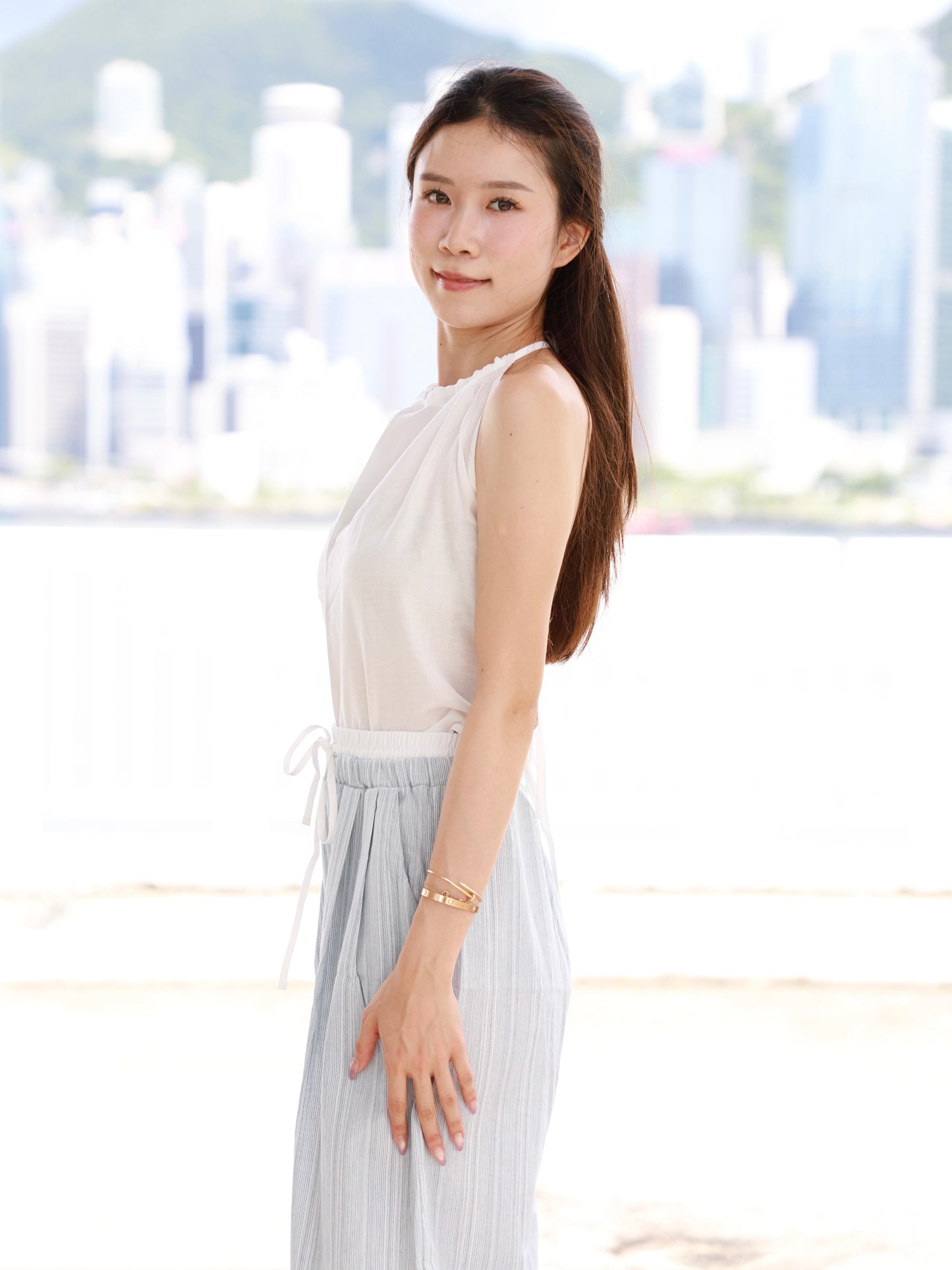 Big Back Linen Tank Top