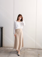 Pearl Tied Long Sleeves Shirt